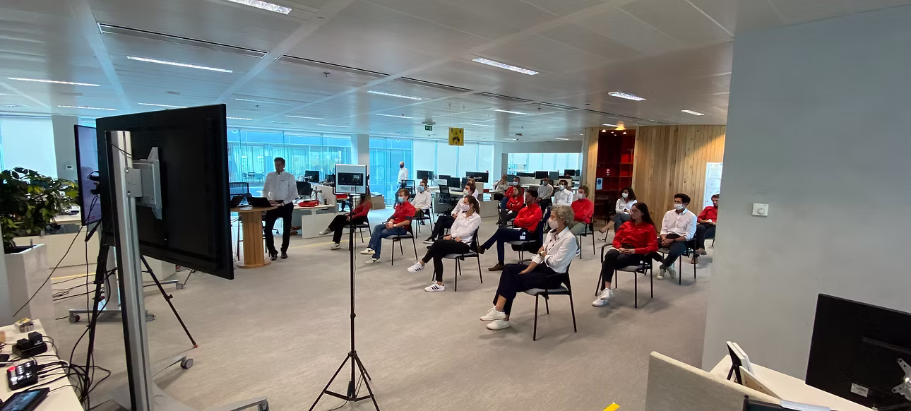 Plateau de direct professionnel